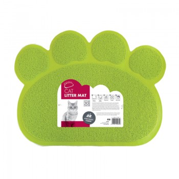 M-PETS Paw Cat Litter Mat ( Green ) M-PETS Paw Cat Litter Mat ( Green )