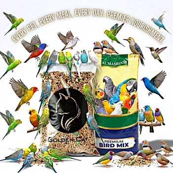 Premium Bird Food Seed Mix – Budgies, Parakeets, Zebra Finches, Lovebirds, Canaries, Cockatiels & Small Parrots – 20kg Bulk Bag