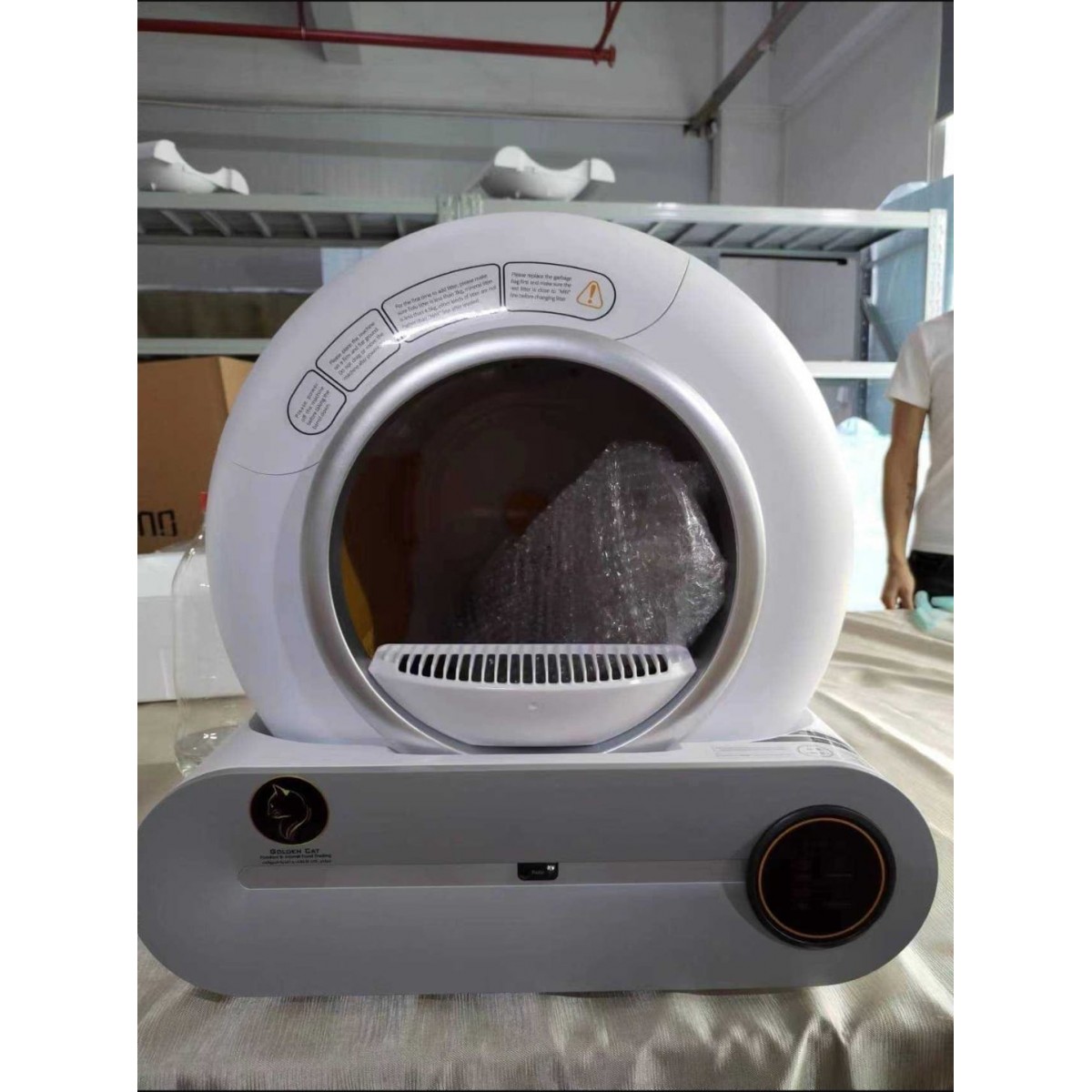 Golden Cat Cat Litter Box, Automatic Smart ( 9L Large ) - 2304080006 ...