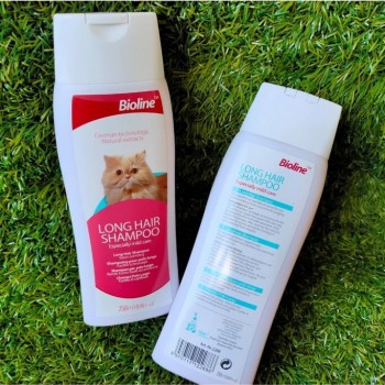 BIOLINE LONG HAIR SHAMPOO ( 250 ML ) For Cat
