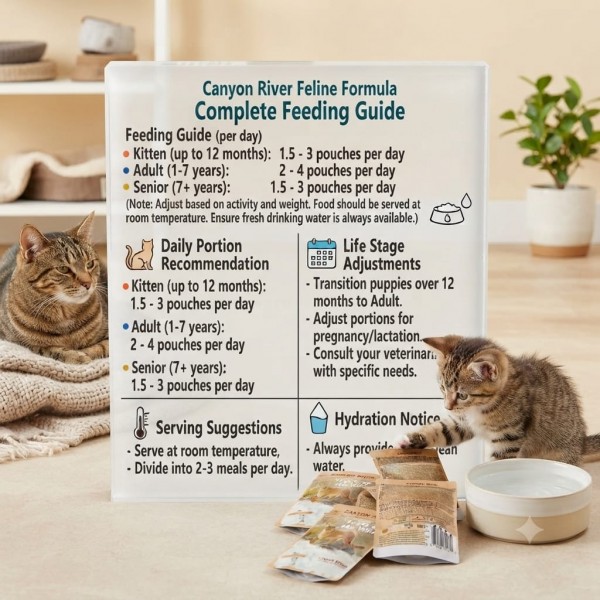 Taste of the Wild Canyon River Cat Wet Food Chunks in Gravy with Trout Chicken and Turkey Grain Free 85g x 12 Pouches