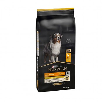 PURINA PRO PLAN Light Sterilised All Sizes Adult Dry Dog Food with Chicken 14kg – High Protein Low Fat OPTIWEIGHT Formula for Weight Management, Lean Muscle Maintenance, Healthy Joints & Hunger Control for Overweight and Sterilised Dogs