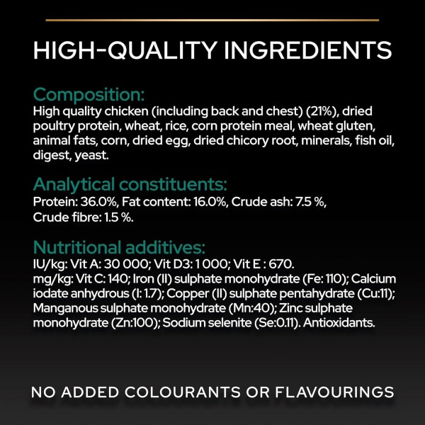 Purina Pro Plan Adult Renal Plus Chicken & Rice Dry Cat Food, Kidney & Immune Support, Adult Cats, 10 KG