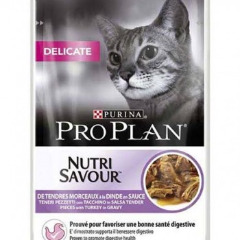 proplan delicate Turkey1box(26x85g)  For Cat