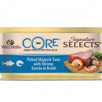 Wellness CORETuna with Shrimp for Cat, (79g)