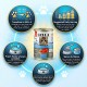 Sella Tuna Bonito Chunks Adult Cat Wet Food 400g x 12 Cans, Tuna Fish Recipe with Taurine and Vitamins A D3 E, Moisture-Rich Canned Food for Adult Cats, Made in Turkey