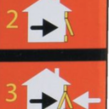 Cat-flap for Wooden Door - 4 Position (Brown)