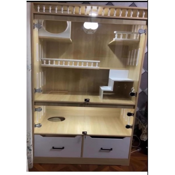 CAT HOUSE A WWCH 37 ( 100L x 60W x 218H )