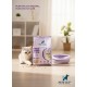 Pets Club Soya Bean Clumping Cat Litter – Lavender Fragrance 7L (2.5 Kg) | 100% Biodegradable, Flushable, Quick Clumping, Dust-Free, Odor Control, Soft & Paw-Friendly, Eco-Friendly Litter for Kittens, Adult & Senior Cats