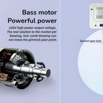 PET CAT DOG PET HAIR-PULLING DRYER BLOWING COMBING QUICK-DRYING COMB BRUSH