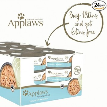 Applaws Adult Wet Food Tuna Fillet For Cat (156G X 24 pcs in 1BOX )
