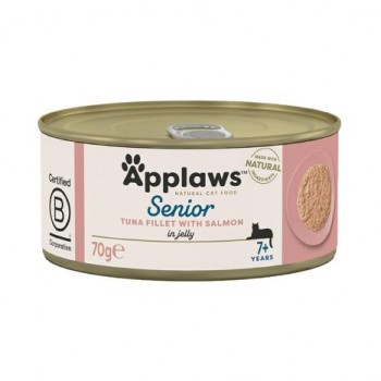 Applaws Cat Senior Tuna - Salmon in Jellyn (24x70g) For Cat
