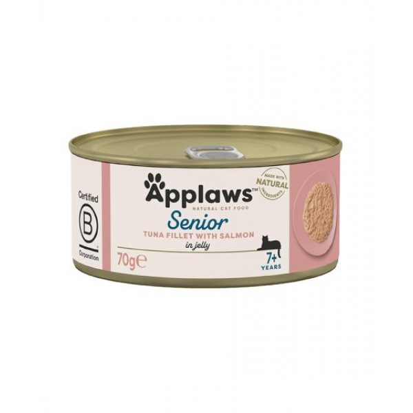 Applaws Cat Senior Tuna - Salmon in Jellyn (24x70g) For Cat