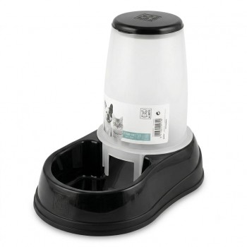 M-Pets Automatic Pet Food Dispenser 1500ml – Anti-Slip Dry Food Storage Feeder for Cats & Small to Medium Dogs – Durable Compact Pet Feeding Station 29 x 17.5 x 23 cm