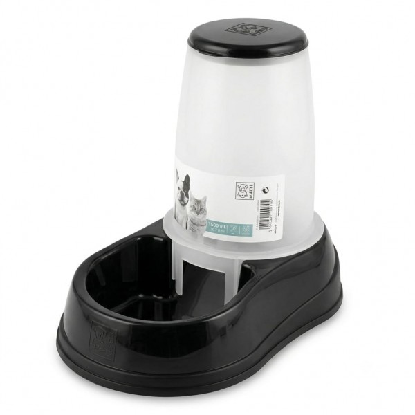 M-Pets Automatic Pet Food Dispenser 1500ml – Anti-Slip Dry Food Storage Feeder for Cats & Small to Medium Dogs – Durable Compact Pet Feeding Station 29 x 17.5 x 23 cm M-Pets Automatic Pet Food Dispenser 1500ml – Anti-Slip Dry Food Storage Feeder for Cats & Small to Medium Dogs – Durable Compact Pet Feeding Station 29 x 17.5 x 23 cm