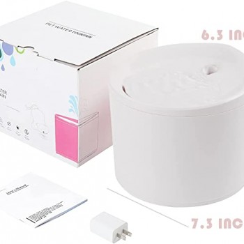 Cat Water Fountains, 2.5L Automatic Pet Animal Water Fountain Dog Water Drinking Dispenser with Smart Super Quiet Pump, Led Light Drinking Bowl for Cats, Dogs, Multiple Pets, Cat Water Fountains, 2.5L Automatic Pet Animal Water Fountain Dog Water Drinking Dispenser with Smart Super Quiet Pump, Led Light Drinking Bowl for Cats, Dogs, Multiple Pets,
