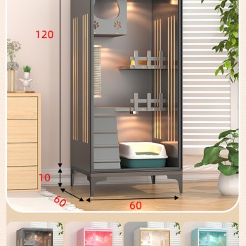 Cat House B Light Lexury and Compact (60x60x130 )