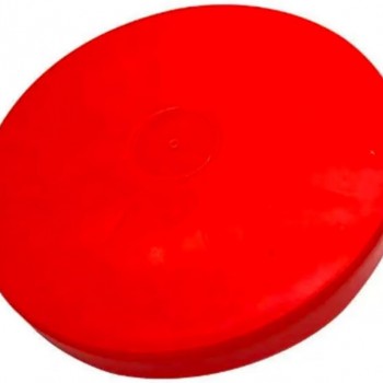 Large Outdoor Poultry Water Dispenser Base, Weather-Resistant Plastic, Red