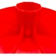 Large Outdoor Poultry Water Dispenser Base, Weather-Resistant Plastic, Red