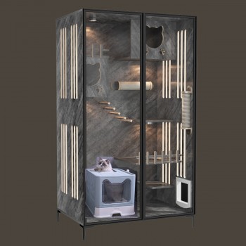Cat House B Light Luxury Series ( 90x60x160 ) Cat House B Light Luxury Series ( 90x60x160 )