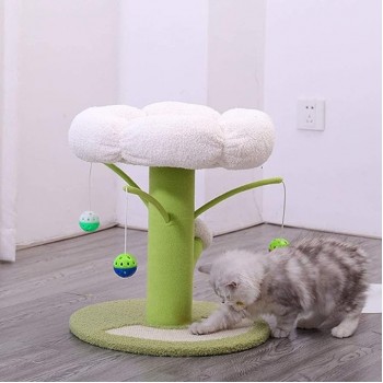 GOLDEN CAT, Cat Scratching Post Playing Tower,Cat Tree