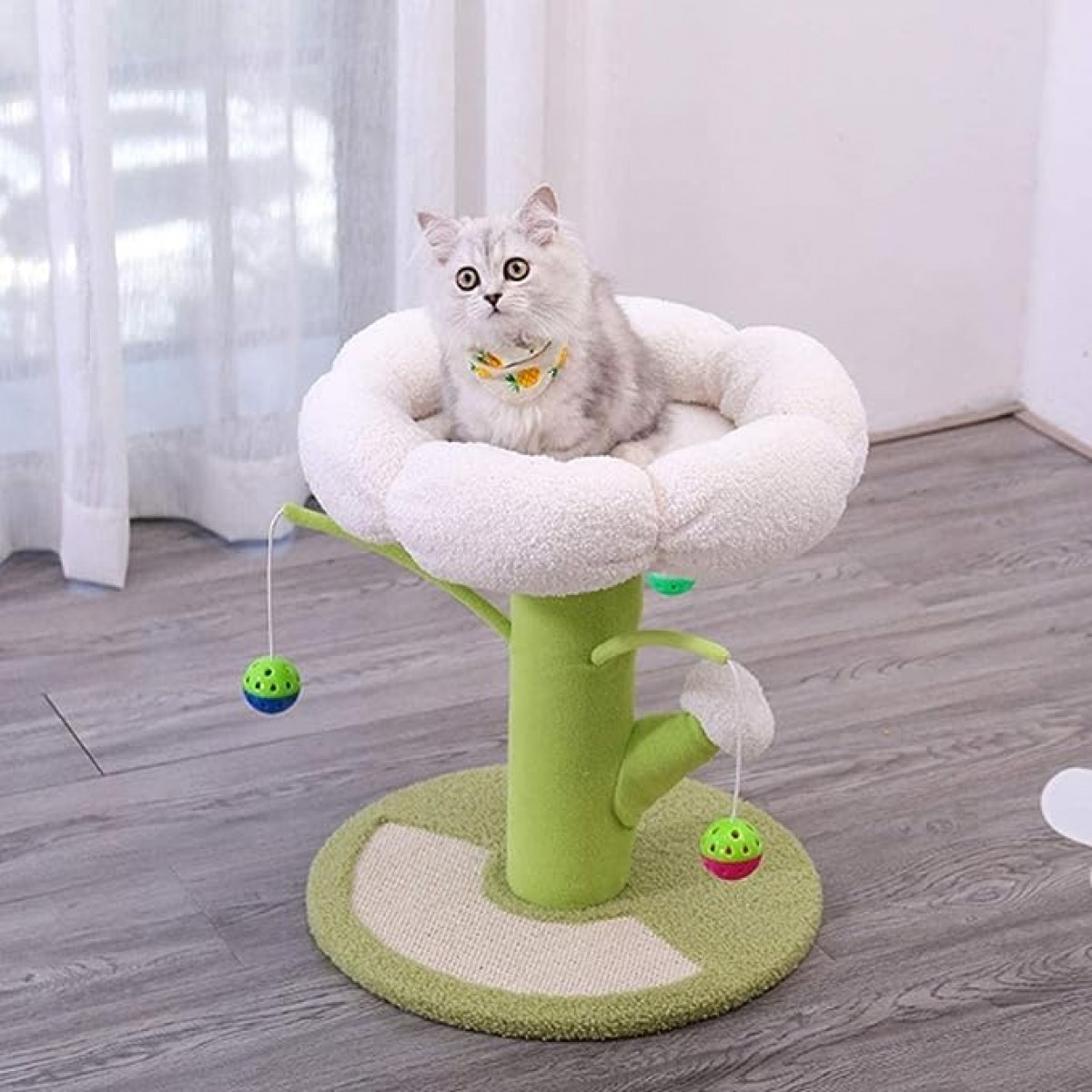 GOLDEN CAT, Cat Scratching Post Playing Tower - 5500100100142 | Online ...