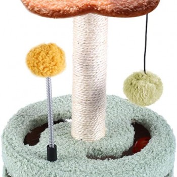 Golden Cat,Cats Scratching Post Tower,Cat Tree (Color Pink)