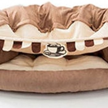 Beauenty Cat Toy Collapsible Tunnel Bed Comfortable Cave, Round Hug and Snuggle Hole Pet Nest Bed Channel Detachable Cover Suitable for Kittens-Free 2 Rotating Catnip Balls ( BEIGE )