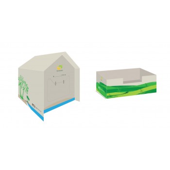 Closed Portable Cat Sandbox, Large Leak-Proof Toilet, Indoor Cat Bedpans, Kedi Tuvaleti Litter Box, Size- 56cm X 53cm X 62cm