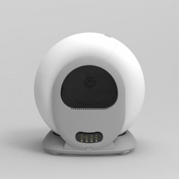 Self Cleaning Cat Litter Box, 65L Large Capacity Automatic Cat Litter Box with APP Control & Anti-Pinch Safety Protection Odor-Removal Design.