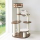 Solid wood modern style cat jumping platform Solid wood modern style cat jumping platform