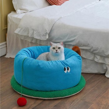 Tea Cup Inspired Pet Bed - Polyester - Your Pet's New Favorite Spot Tea Cup Inspired Pet Bed - Polyester - Your Pet's New Favorite Spot
