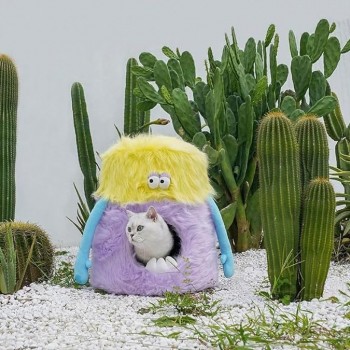 Cat House Cat House Monster Stool, Cat Supplies, Cat Shared Shoe Changing Stool  SIZE: 42 X 42 X 46 CM