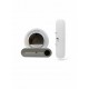 Automatic Cat Litter Box Waste Dispenser Door Panel Replacement, Clip-On Door with L-Shaped Tabs, Dustbin Cover Spare Part (Frame Not Included), Size L 30.4 cm × W 7.5 cm × H 1.5 cm