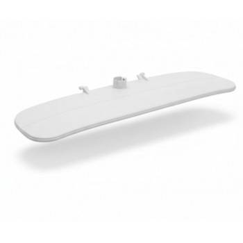 Automatic Cat Litter Box Waste Dispenser Door Panel Replacement, Clip-On Door with L-Shaped Tabs, Dustbin Cover Spare Part (Frame Not Included), Size L 30.4 cm × W 7.5 cm × H 1.5 cm