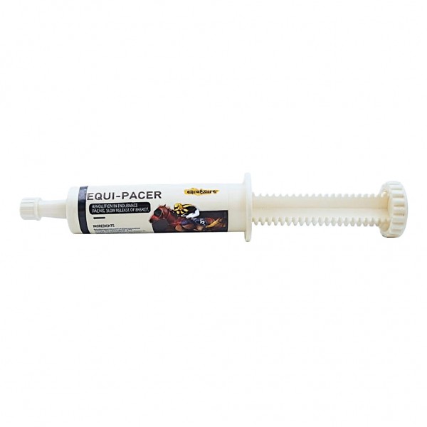 Care & Cure Equi-Pacer Oral Paste 80ml for Horses and Racing Animals, Slow Release Energy and Endurance Support Supplement with Creatine, Amino Acids, D Ribose and B Vitamins Care & Cure Equi-Pacer Oral Paste 80ml for Horses and Racing Animals, Slow Release Energy and Endurance Support Supplement with Creatine, Amino Acids, D Ribose and B Vitamins