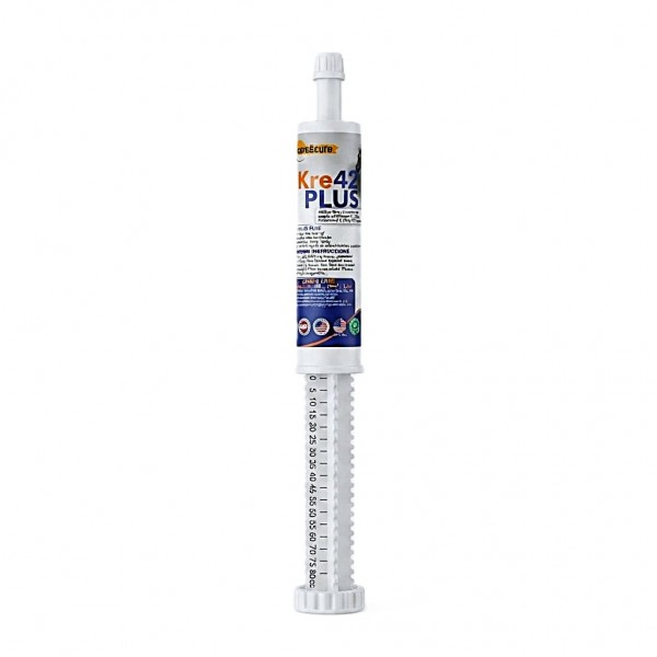 Care & Cure Kre-42 Plus Alkalyn Creatine Paste for Racing Horses & Camels 80ml | Energy, Stamina & Performance Support | Oral Syringe Care & Cure Kre-42 Plus Alkalyn Creatine Paste for Racing Horses & Camels 80ml | Energy, Stamina & Performance Support | Oral Syringe