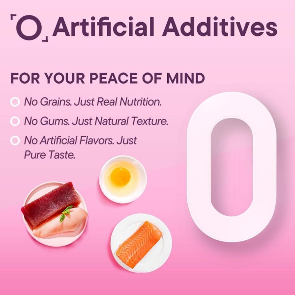 Pink Moments Lickable Cat Treat Tuna 15g x 4 Fresh Meat Creamy Cat Snack with Taurine Wheatgrass Fiber Fish Oil Grain Free Gum Free Natural Treat for Cats