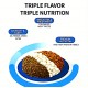 Pink Mega 3 Grain Free 3 Fish Recipe Cat Food 1.5 kg All Life Stages High Protein Salmon Cod Whitefish Kibble with Oven Baked Raw and Freeze Dried Fish Complete Balanced Nutrition Omega Fatty Acids Taurine