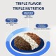 Pink Mega 3 Grain Free Dog Food Duck & Fish Recipe All Life Stages Triple Texture Kibble Air Dried & Freeze Dried Raw High Protein Complete Balanced Nutrition 1.8 kg