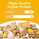 PINK Protein Bites Freeze Dried Chicken Treats for Cats and Dogs 60g 100% Pure Chicken High Protein Natural Pet Snack All Life Stages Grain Free Training Treat Topper