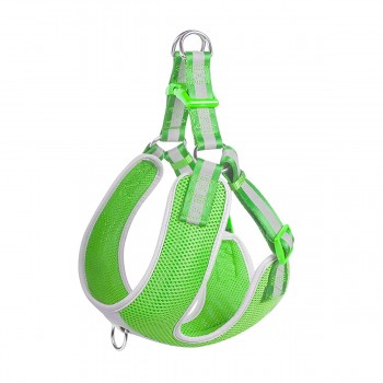 Fida Step-in Dog Harness – Reflective Green - Small Fida Step-in Dog Harness – Reflective Green - Small