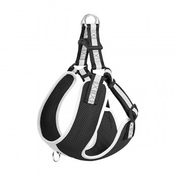 Fida Step-in Dog Harness – Reflective Black - Large Fida Step-in Dog Harness – Reflective Black - Large