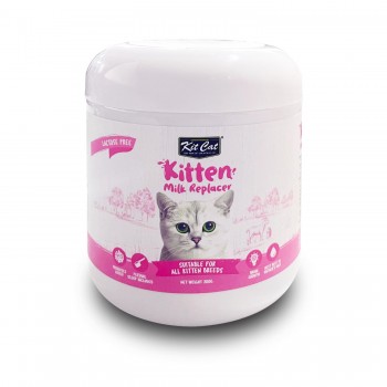 Kit Cat Kitten Milk Replacer 200g  For Cat + FREE Nursing Kit