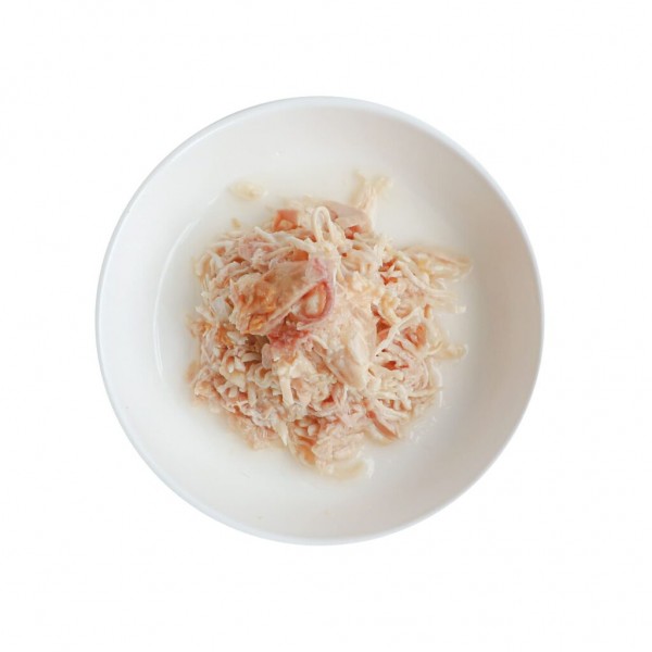 Kit Cat Deboned Chicken & Beef Toppers Wet Cat Food 6x50g, Grain-Free Natural Cat Food, Hairball Control, Taurine, Omega-3