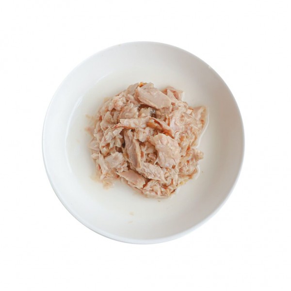 Kit Cat Deboned Tuna & Salmon Toppers Wet Cat Food, 6 x 50g, Grain-Free Natural Cat Food Topper with Omega-3 & Taurine, Hairball Control, No Artificial Preservatives