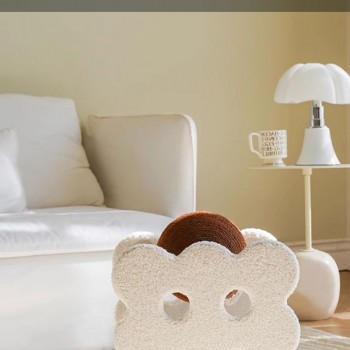 Sandwich Biscuit Cat Scratching Ball, Size : 44cm X 39cm X 25.5cm