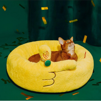 Zeze Finger Shaped Pet Bed, Size - 56cm x 56cm x 33cm