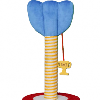 ZEZE Target Scratch Post, Size - 32cm x 32cm x 57cm.