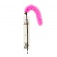 Cozy Paws Interactive Pink Cat Teaser Wand Toy with Bell – Plush Tail & Catnip-Infused Feather for Indoor Cat Exercise, Play & Bonding